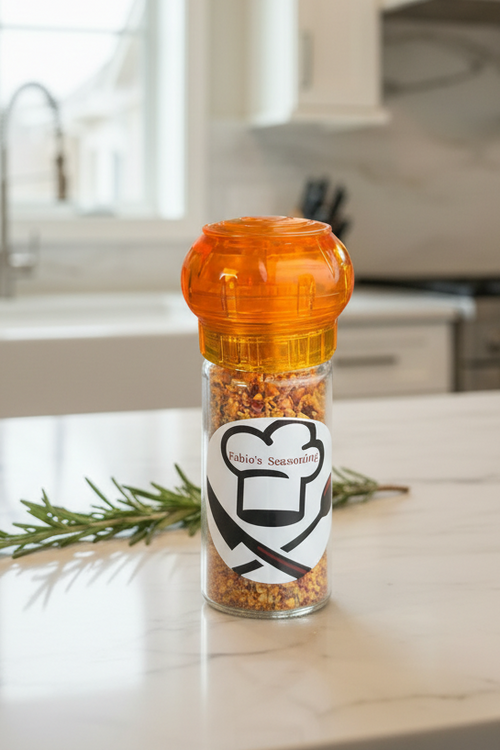 Fabio's Seasoning - Bright Kitchen Background